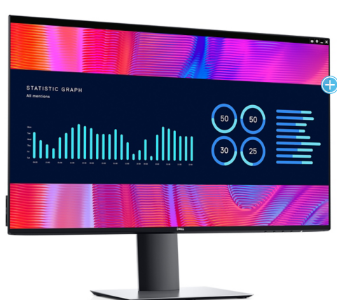 戴爾 UltraSharp 27 系列 USB-C 中心顯示器：U2721DE